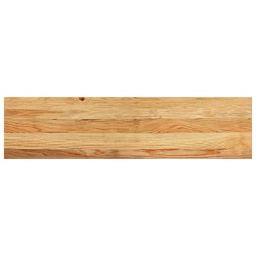 vidaXL Περβάζια παραθύρων 2 τεμ. Αν. Καφέ 100x25x2εκ. Μασίφ Ξύλο Δρυός