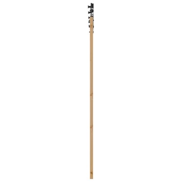 vidaXL Συρόμενη Πόρτα με Σύνολο Εξαρτημάτων 61x198,5 cm Στέρεο Ξύλο Πεύκου