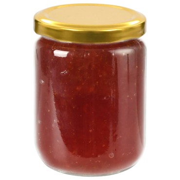 vidaXL Βάζα Μαρμελάδας 96 τεμ. 230 ml Γυάλινα με Χρυσά Καπάκια