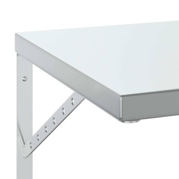 vidaXL Ράφια Τοίχου 2 τεμ. Ασημί 75x40cm Ανοξείδωτο Ατσάλι