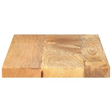 vidaXL Επιφάνεια Τραπεζιού Ορθογώνια 50x40x2,5cm Μασίφ Ξύλο Μάνγκο 1 τεμ.