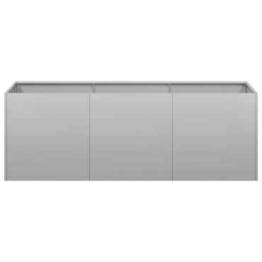 vidaXL Ζαρντινιέρα 120x40x40 εκ. από Γαλβανισμένο Ατσάλι
