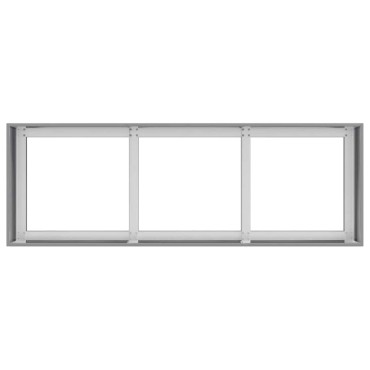 vidaXL Ζαρντινιέρα 120x40x40 εκ. από Γαλβανισμένο Ατσάλι