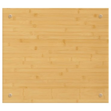 vidaXL Κάλυμμα Εστιών Κουζίνας 50 x 56 x 1,5 εκ. από Μπαμπού