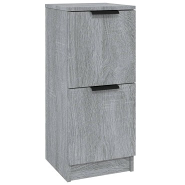 vidaXL Ντουλάπι Γκρι Sonoma 30x30x70cm από Επεξεργασμένο Ξύλο 1 τεμ.