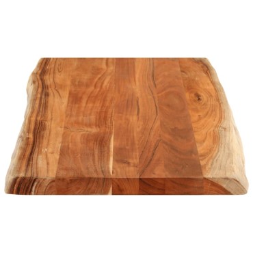 vidaXL Επιφάνεια Τραπεζιού Ορθογώνια 100x60x3,8cm Μασίφ Ξύλο Ακακίας 1 τεμ.