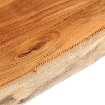 vidaXL Επιφάνεια Τραπεζιού Ορθογώνια 100x60x3,8cm Μασίφ Ξύλο Ακακίας 1 τεμ.