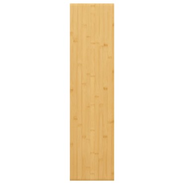 vidaXL Ράφι Τοίχου 80x20x1,5cm από Μπαμπού 1 τεμ.