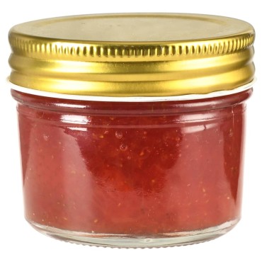vidaXL Βάζα Μαρμελάδας 48 τεμ. 110 ml Γυάλινα με Χρυσά Καπάκια