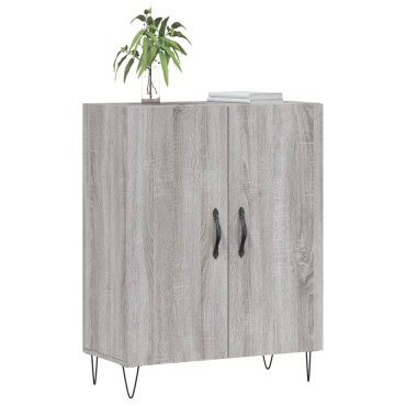 vidaXL Ντουλάπι Γκρι Sonoma 69,5x34x90cm από Επεξεργασμένο Ξύλο 1 τεμ.