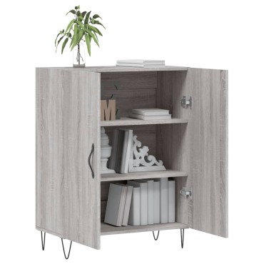 vidaXL Ντουλάπι Γκρι Sonoma 69,5x34x90cm από Επεξεργασμένο Ξύλο 1 τεμ.
