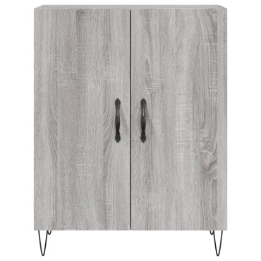 vidaXL Ντουλάπι Γκρι Sonoma 69,5x34x90cm από Επεξεργασμένο Ξύλο 1 τεμ.