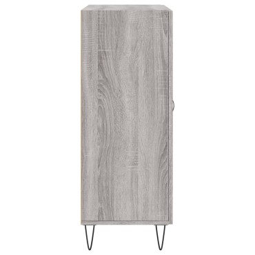 vidaXL Ντουλάπι Γκρι Sonoma 69,5x34x90cm από Επεξεργασμένο Ξύλο 1 τεμ.