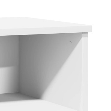 vidaXL Κομοδίνα Λευκά 2 τεμ. 40x35x50cm από Επεξεργασμένο Ξύλο