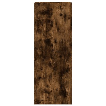 vidaXL Παπουτσοθήκη Καπνιστή Δρυς 52x37,5x100cm Επεξεργασμένο Ξύλο