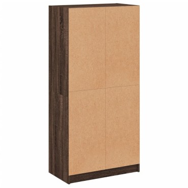 vidaXL Ντουλάπα με Πόρτες 68x37x142cm Επεξεργασμένο Ξύλο 1 τεμ.