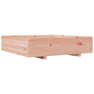 vidaXL Ζαρντινιέρα Κήπου 100x100x26,5 εκ. από Μασίφ Ξύλο Ψευδοτσούγκας