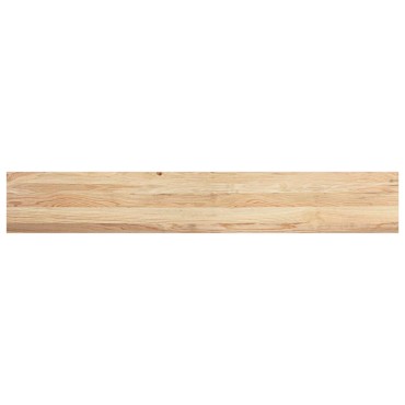 vidaXL Περβάζια παραθύρων 2 τεμ. 160x30x2 εκ. Ακατέργαστο Μασίφ Δρυός