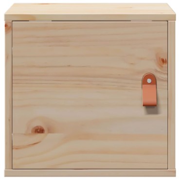 vidaXL Ντουλάπι Τοίχου 31,5x30x30cm από Μασίφ Ξύλο Πεύκου 1 τεμ.