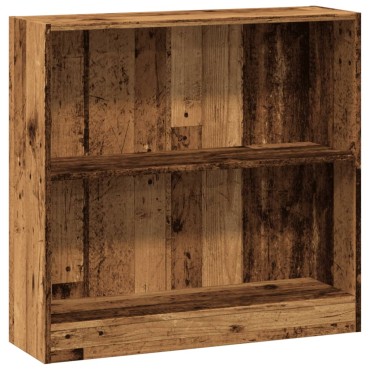 vidaXL Βιβλιοθήκη Όψη Παλαιού Ξύλου 80x24x76cm Επεξεργασμένο Ξύλο 1 τεμ.