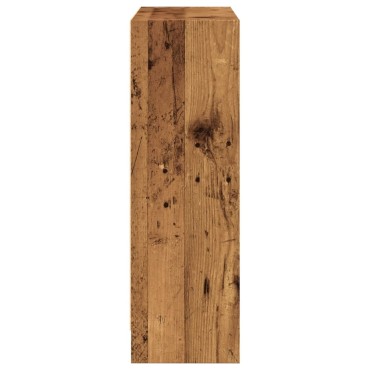 vidaXL Βιβλιοθήκη Όψη Παλαιού Ξύλου 80x24x76cm Επεξεργασμένο Ξύλο 1 τεμ.