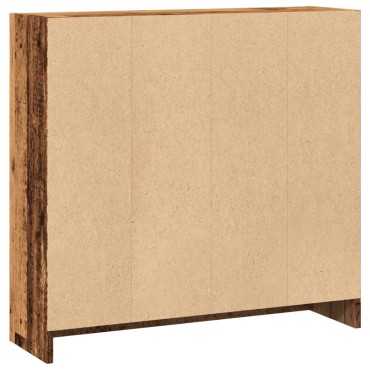 vidaXL Βιβλιοθήκη Όψη Παλαιού Ξύλου 80x24x76cm Επεξεργασμένο Ξύλο 1 τεμ.