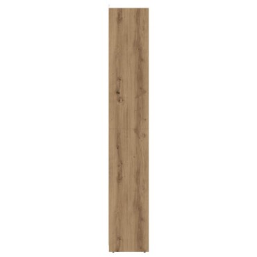 vidaXL Στήλη Μπάνιου Τεχνίτης Δρυς 30x30x183,5cm Επεξεργασμένο Ξύλο 1 τεμ.
