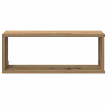 vidaXL Ράφια κύβων τοίχου 2 τεμάχια Artisan Oak Κατασκευασμένο ξύλο