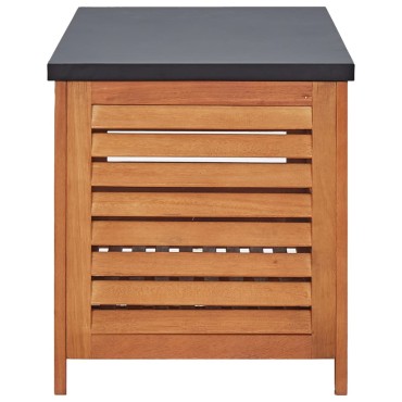 vidaXL Μπαούλο Αποθήκευσης Κήπου 150x50x55cm Μασίφ Ξύλο Ευκαλύπτου 1 τεμ.