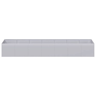 vidaXL Ζαρντινιέρα 280x80x40 εκ. από Γαλβανισμένο Ατσάλι