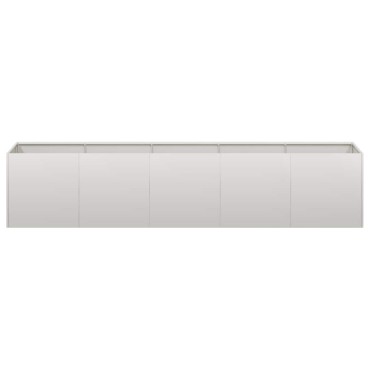 vidaXL Ζαρντινιέρα 200x40x40 εκ. από Ανοξείδωτο Ατσάλι