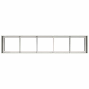 vidaXL Ζαρντινιέρα 200x40x40 εκ. από Ανοξείδωτο Ατσάλι