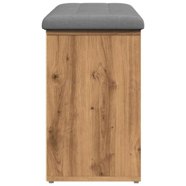 Πάγκος παπουτσιών vidaXL Artisan Oak 102x32x50cm Κατασκευασμένο ξύλο