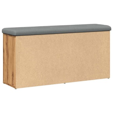 Πάγκος παπουτσιών vidaXL Artisan Oak 102x32x50cm Κατασκευασμένο ξύλο