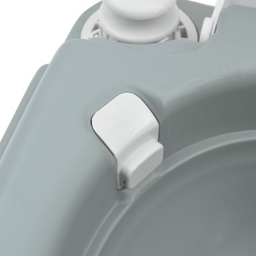 vidaXL Τουαλέτα Κάμπινγκ Γκρι 41,5 x 36,5 x 42 εκ.