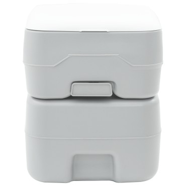 vidaXL Τουαλέτα Κάμπινγκ Γκρι 41,5 x 36,5 x 42 εκ.