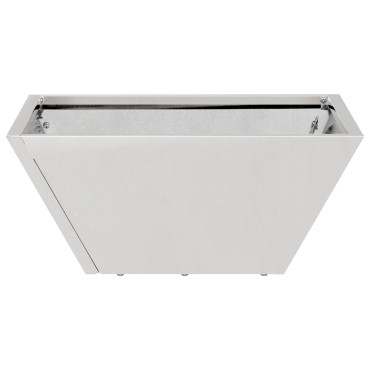 vidaXL Γλάστρες Κήπου 5 τμχ 35x35x15 εκ. Ανοξείδωτο Ατσάλι