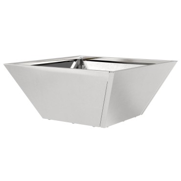vidaXL Γλάστρες Κήπου 5 τμχ 35x35x15 εκ. Ανοξείδωτο Ατσάλι
