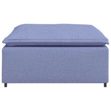 vidaXL Υποπόδιο Καναπέ Τζιν Μπλε 100x100x48 εκ.