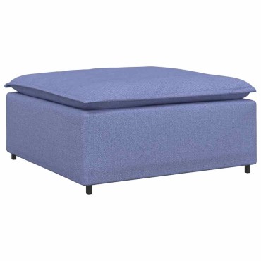 vidaXL Υποπόδιο Καναπέ Τζιν Μπλε 100x100x48 εκ.