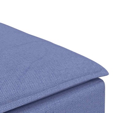 vidaXL Υποπόδιο Καναπέ Τζιν Μπλε 100x100x48 εκ.