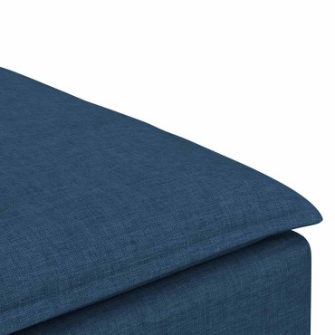 vidaXL Υποπόδιο Καναπέ Μπλε 100x100x48 εκ.