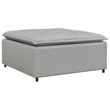 vidaXL Υποπόδιο Καναπέ-Μονάδα Γκρι 100 x 100 x 48 εκ.