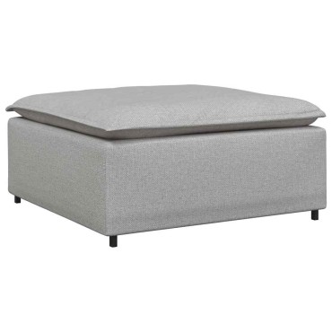 vidaXL Υποπόδιο Καναπέ-Μονάδα Γκρι 100 x 100 x 48 εκ.
