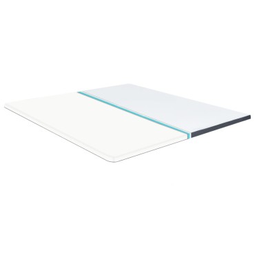 vidaXL Ανώστρωμα για Κρεβάτι Boxspring 200x160x5cm μέτριας απαλότητας 1 τεμ. - Διπλό