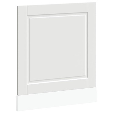 vidaXL Πίνακας πλυντηρίου πιάτων Porto Λευκό 60x1,5x57cm Επεξ. Ξύλο