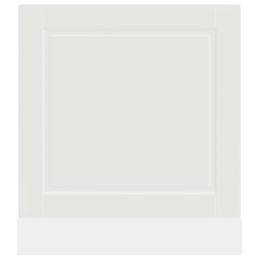 vidaXL Πίνακας πλυντηρίου πιάτων Porto Λευκό 60x1,5x57cm Επεξ. Ξύλο