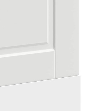 vidaXL Πίνακας πλυντηρίου πιάτων Porto Λευκό 60x1,5x57cm Επεξ. Ξύλο