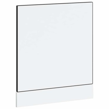 vidaXL Πίνακας πλυντηρίου πιάτων Porto Μαύρο 60x1,5x57cm Επεξ. Ξύλο