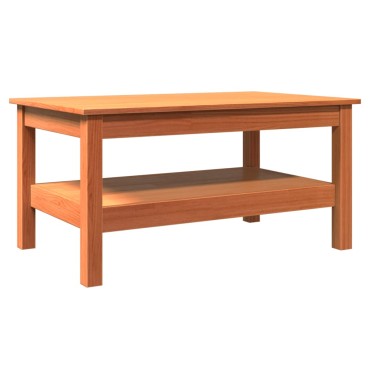 vidaXL Τραπεζάκι Σαλονιού Καφέ Κεριού 80x50x40cm Μασίφ Ξύλο Πεύκου 1 τεμ.